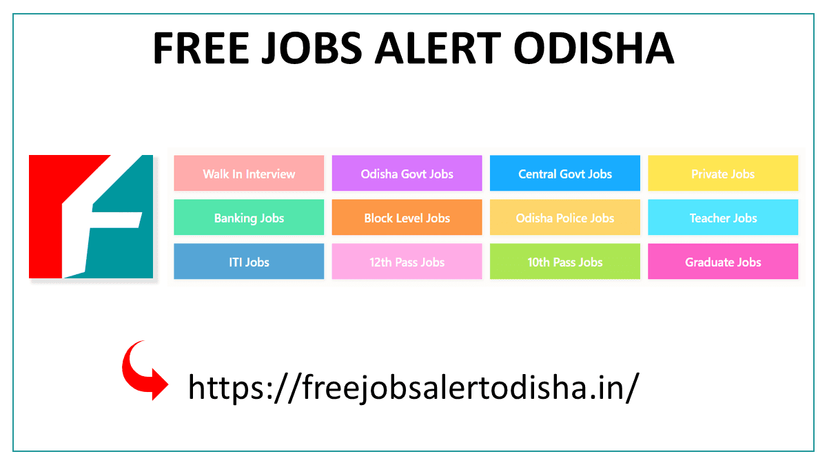 Free Jobs Alert Odisha