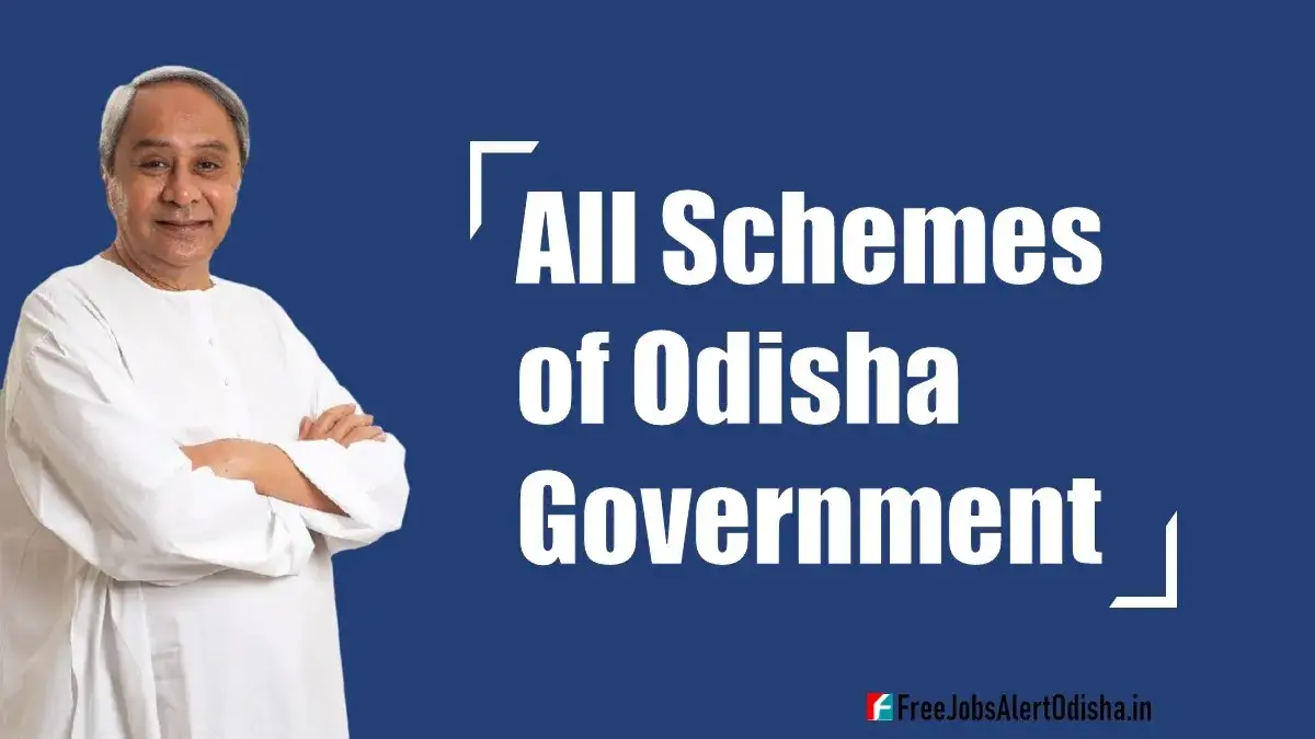 All Schemes of Odisha Government