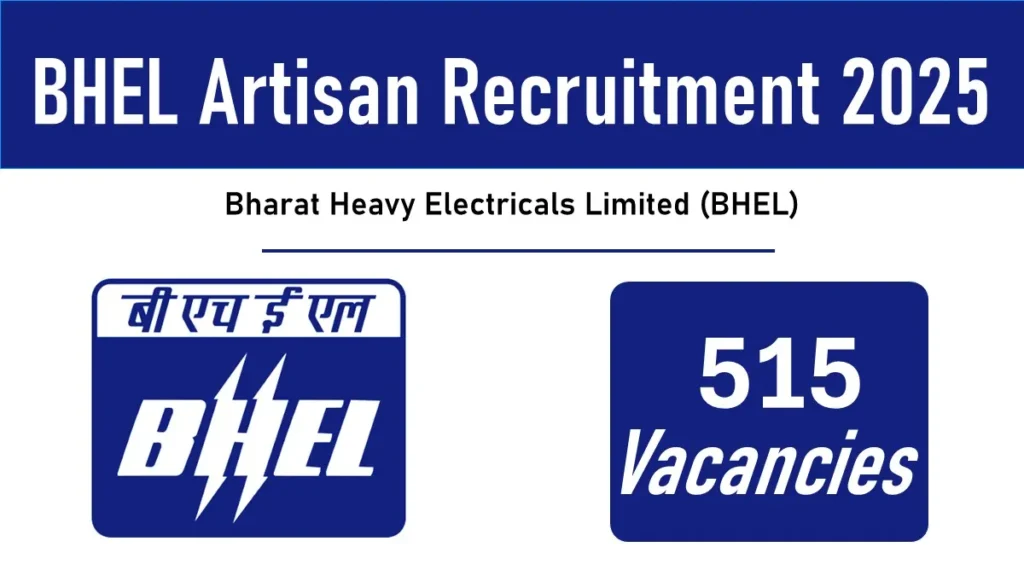 BHEL Artisan Recruitment 2025