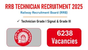 RRB Technician Recruitment 2025